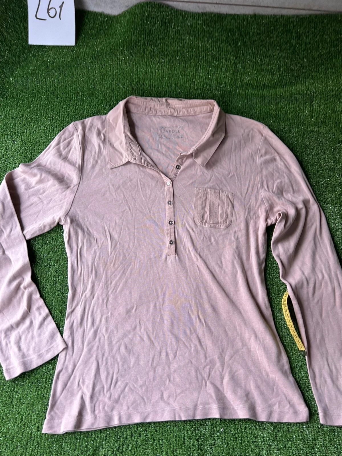 Moletom bege cinza caroll tamanho 44 – photo 2